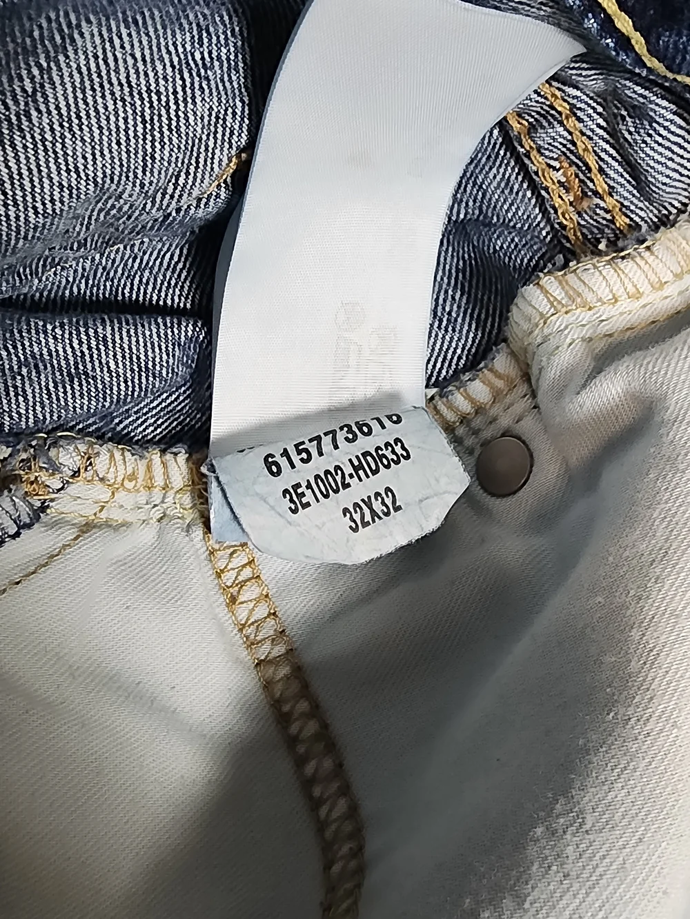 Hollister Men's Dark Blue Bootcut Jeans Y2K Size 32×32